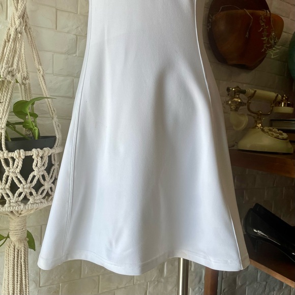 Lululemon Short-Sleeve Polo Dress in White Tennis Prep Golf Pickleball Size 4 - Picture 9 of 14